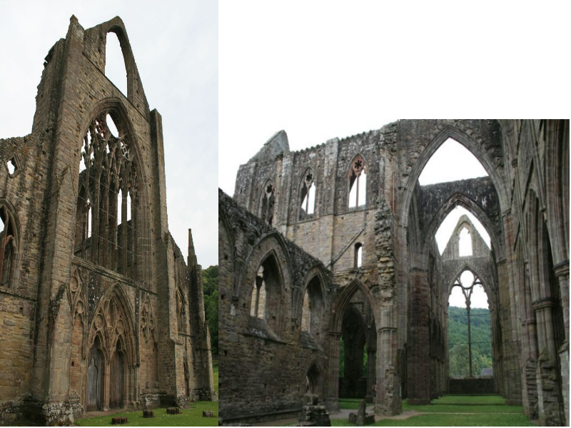 tintern abbey Turner Wales Ruine Ruin 
