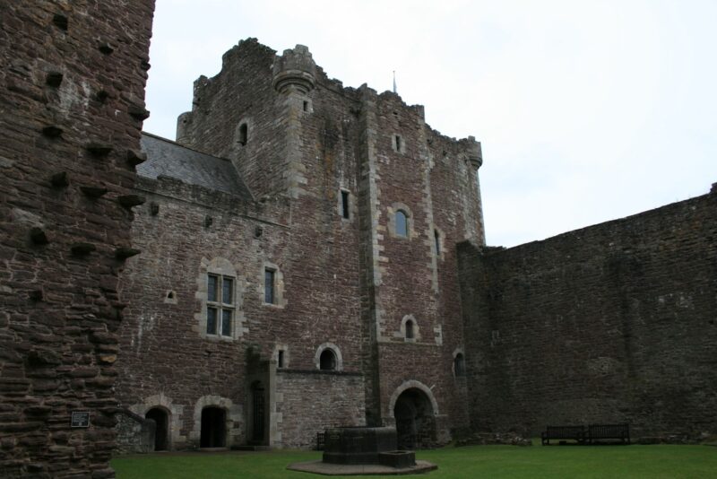 Doune Castle Monty Python Ritter der Kokosnuss Burg Burg Leoch Outlander Diana Gabaldon 