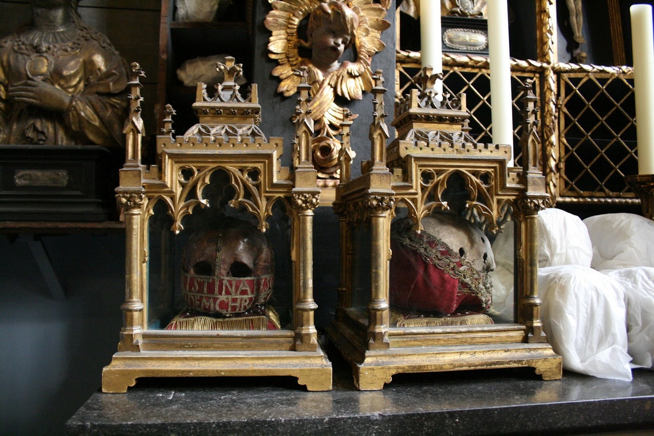 St. Ursula Knochenkirche Knochen Kirche Gebeine Köln, Ossuarium in Deutschland
