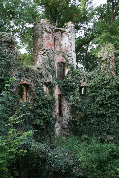 Veste Landskron Burgruine Schlossruine Mecklenburg Vorpommern Caspar David Friedrich