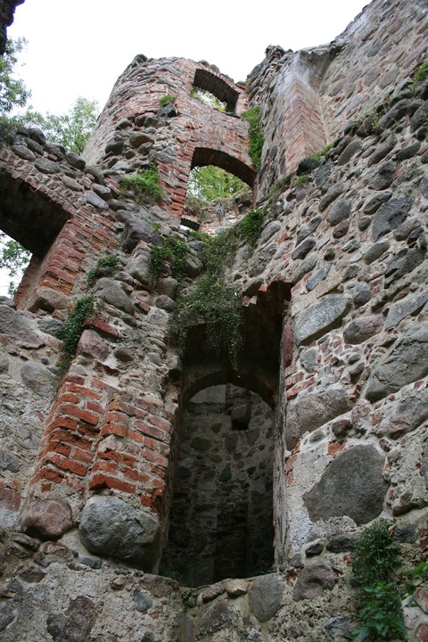 Veste Landskron Burgruine Schlossruine Mecklenburg Vorpommern Caspar David Friedrich