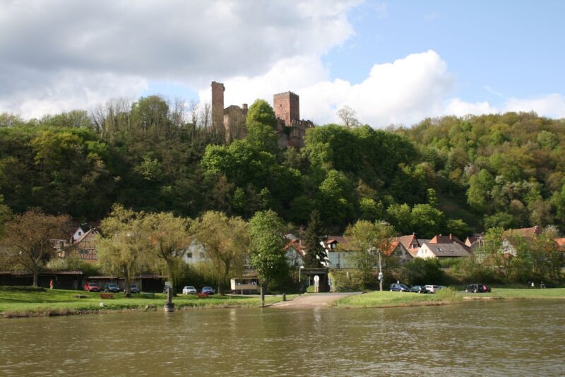 Henneburg Spessard Burgruine Franken Burg