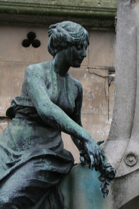 Cimetiere Pere Lachaise Friedhof Paris Chopin Balzac Rossini