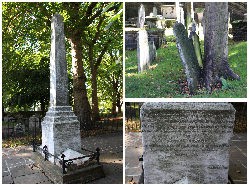 Bunhill Fields Cemetery Daniel Defoe