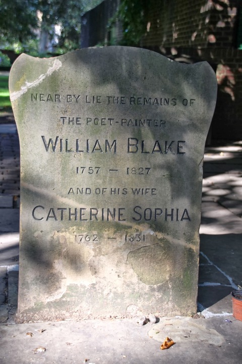 Bunhill Fields Cemetery William Blake