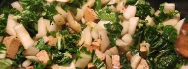 Gero kocht: Couscous mit Tofu und Pak Choi