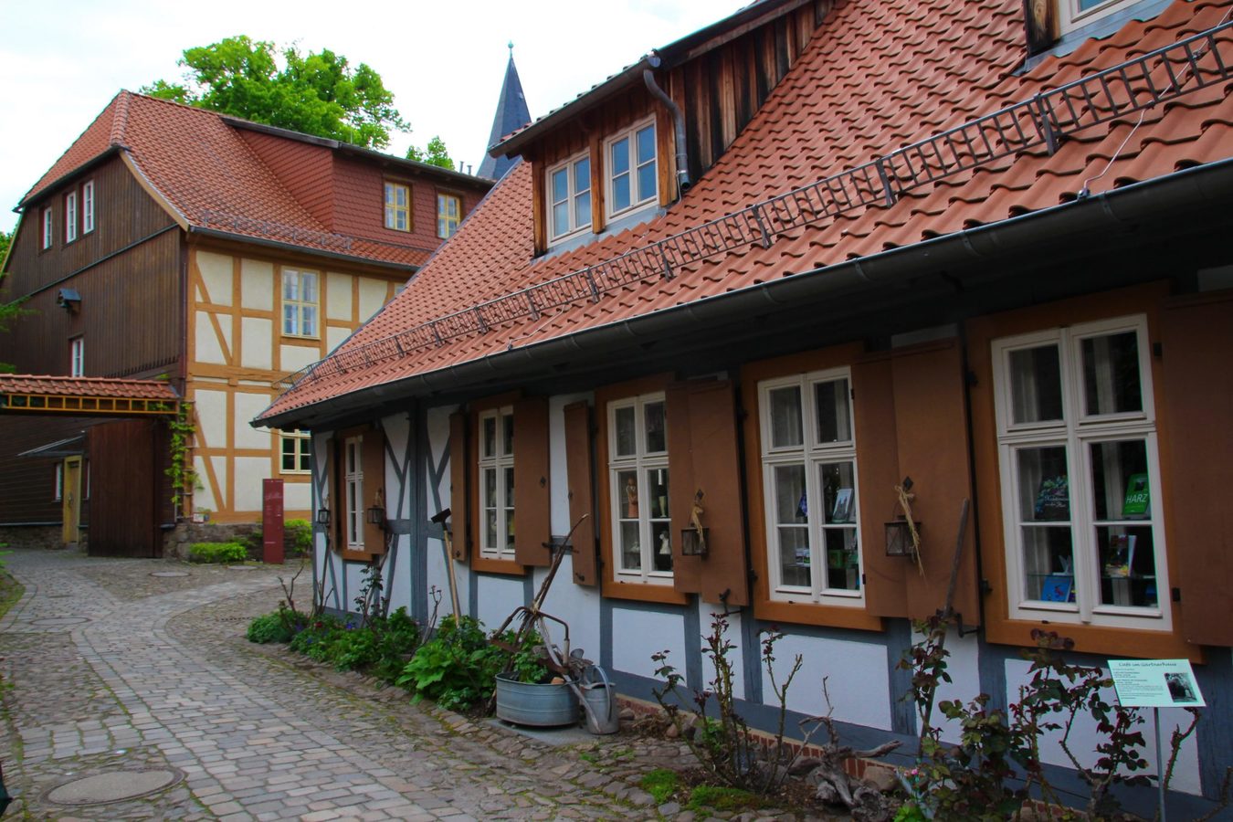 Café Kloster Drübeck, Harzer Klosterwanderweg