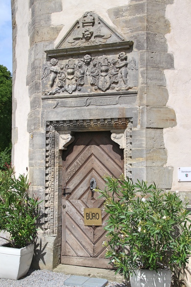 Wappen Münchhausen, Schloss Wendlinghausen, Weserrenaissance, Ostwestfalen Lippe