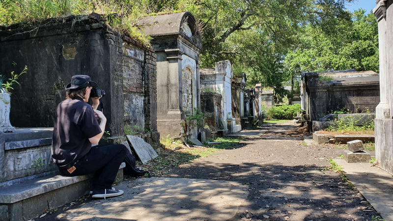 Alter Friedhof, verfallene Gräber, New Orleans