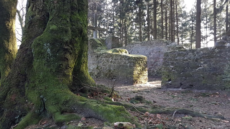 Sehenswürdigkeiten im Teutoburger Wald, Ausflugstipps im Teutoburger Wald, Oerlinghausen, Kirchenruine, Kapellenruine, Ruine im Teutoburger Wald