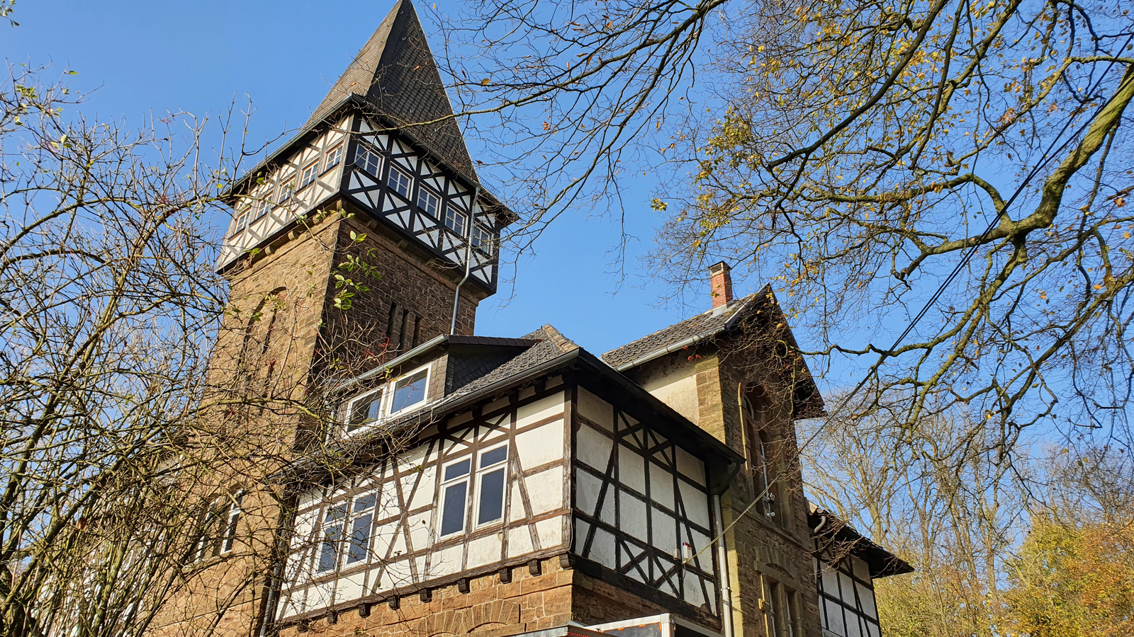 Wandern am Kaiser Wilhelm Denkmal