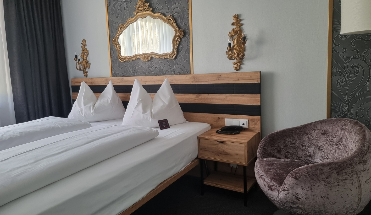 Zimmer im Arthotel ANA Victory in Darmstadt - Empfehlung für ein gutes und günstiges Hotel in Darmstadt. 