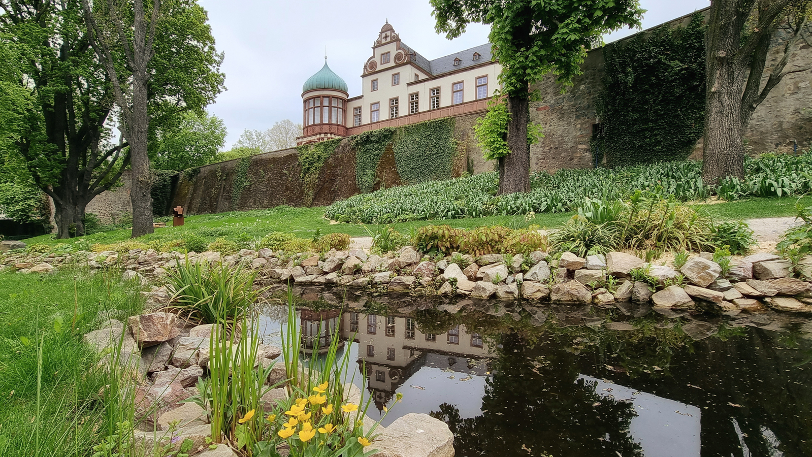 Das Stadtschloss ist eine der wichtigsten Sehenswürdigkeiten von Darmstadt. Schloss Darmstadt