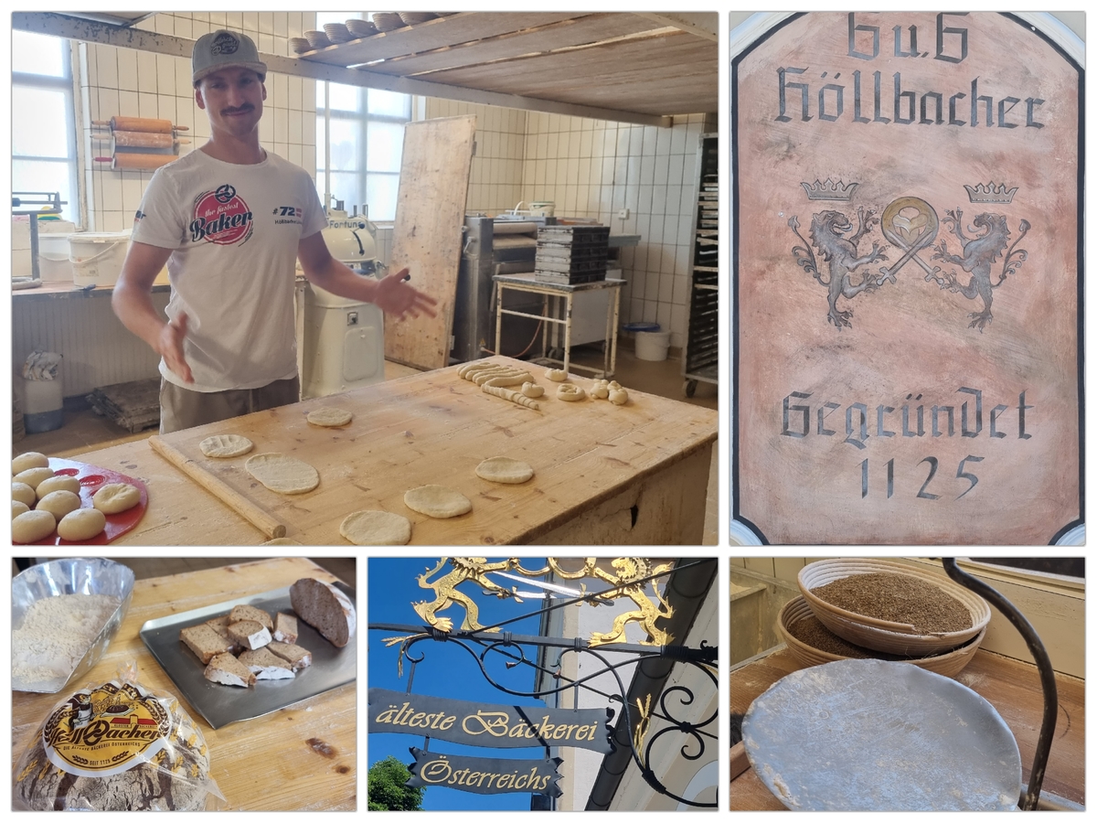 Sehenswerte Grenzstädte in Österreich, Braunau am Inn mit der ältesten Bäckerei in Österreich