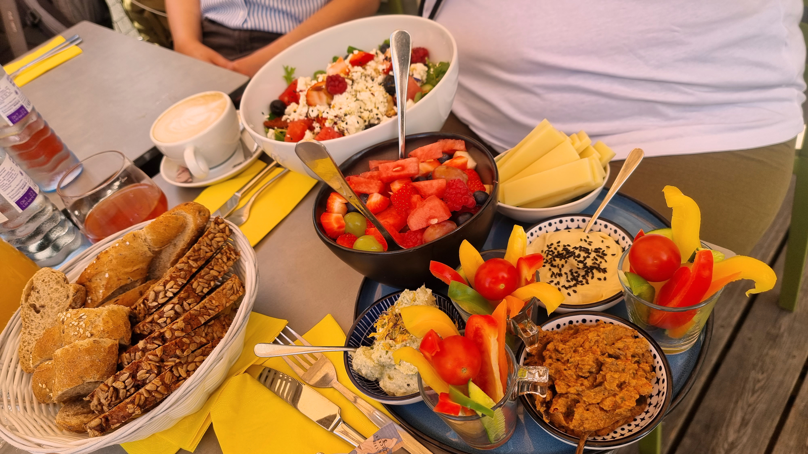 Frühstücksangebote im Café Suchan