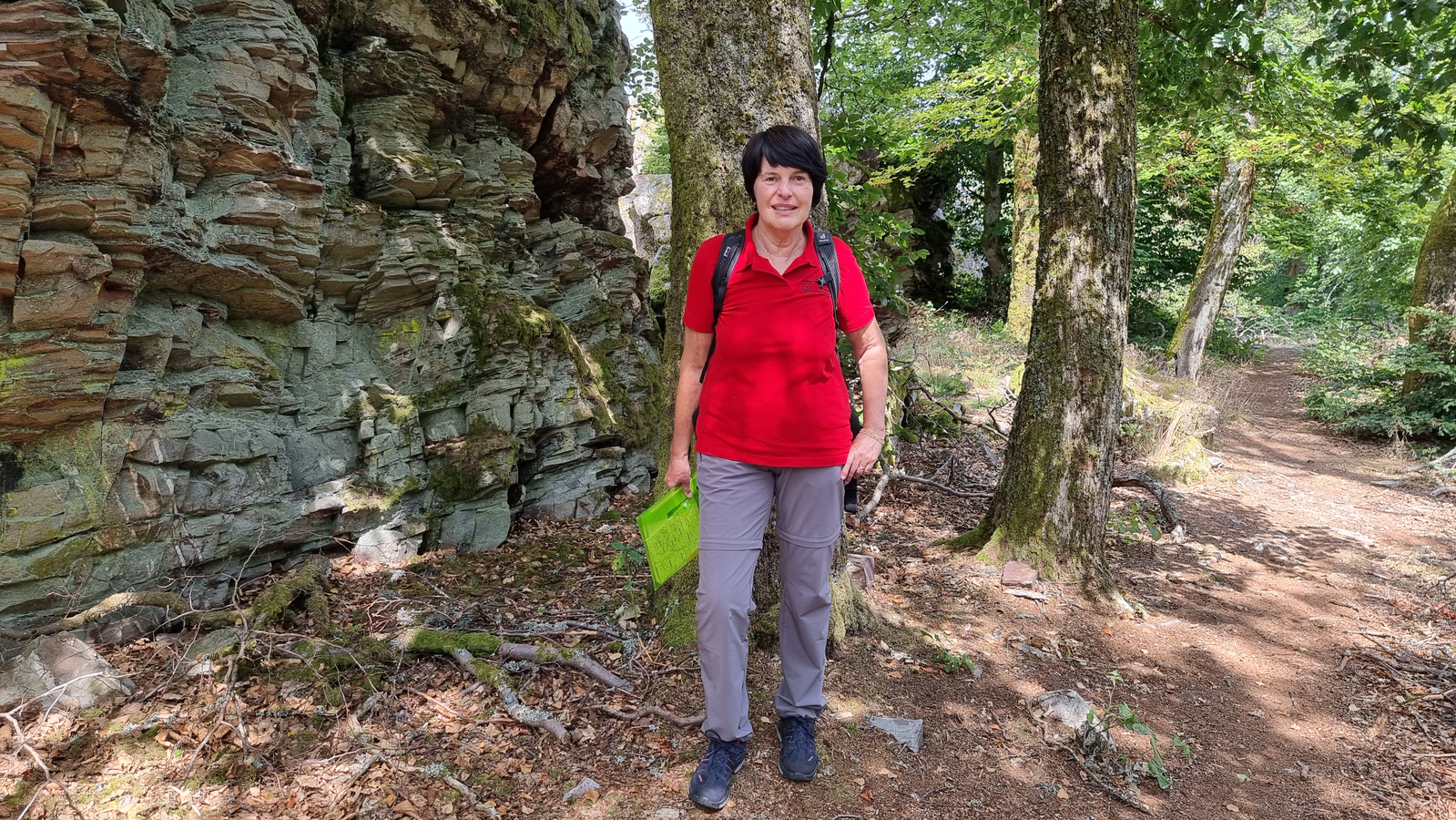 Wandern im Nationalpark Hunsrück-Hochwald, Ausflugstipps im Hunsrück, Naturparkführerin Jutta Görner-Dietz