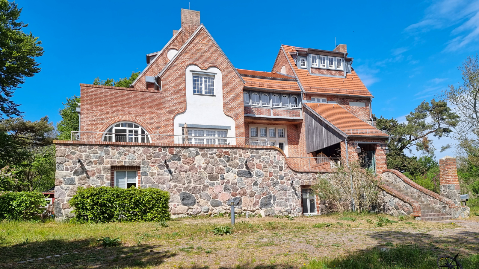 Lietzenburg, Oskar Kruse auf Hiddensee, Tagesausflug nach Hiddensee