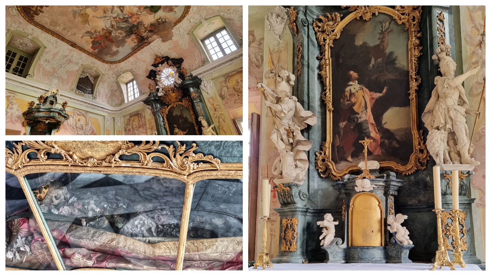 In der Schlosskapelle des Schlosses Clemenswerth im Emsland findet man die Gebeine eines Katakombenheiligen. Es ist der Heilige Fructosus. 
Emsland Sehenswürdigkeiten, Was kann man im Emsland machen?