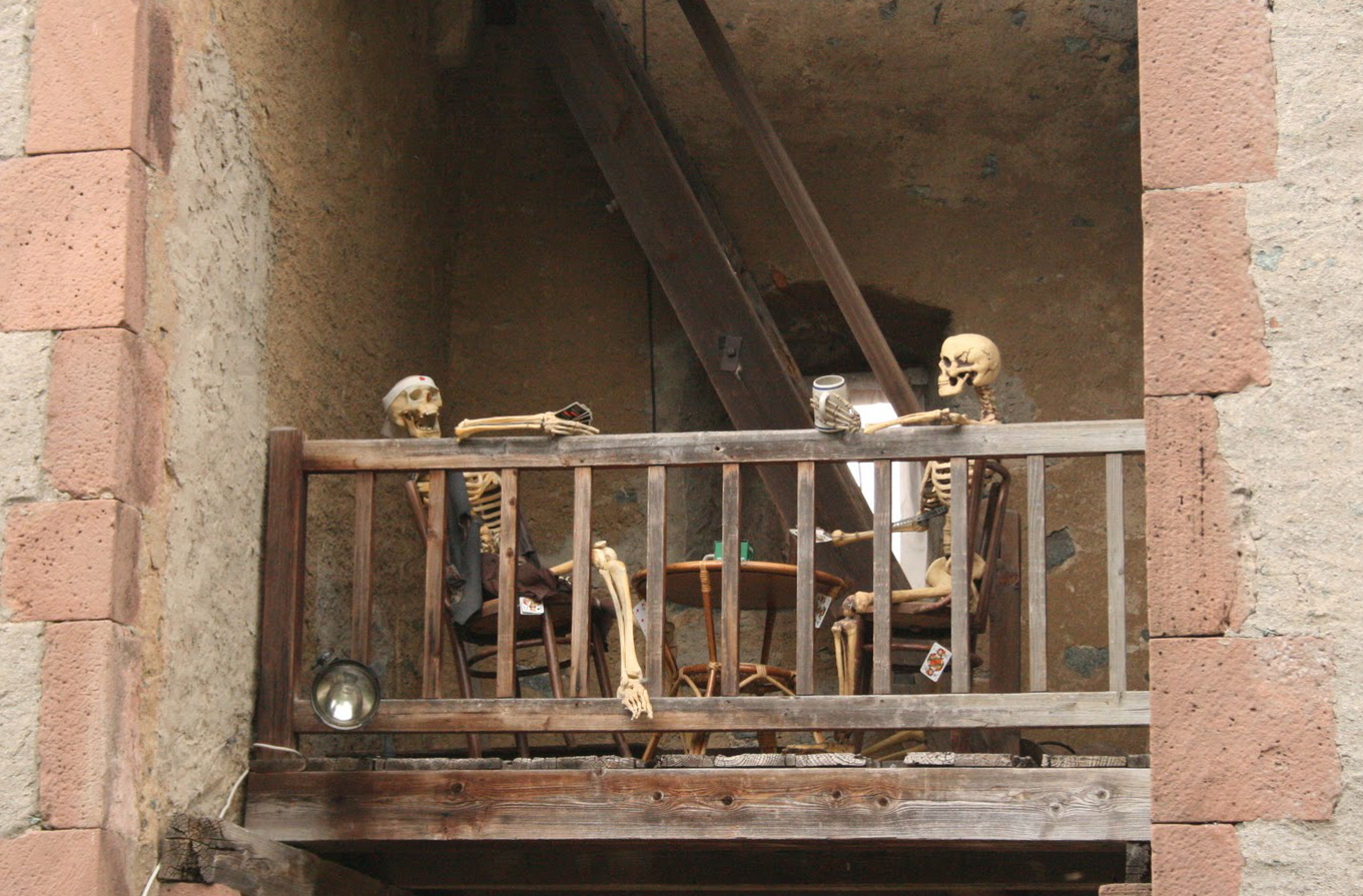 Halloween auf Burg Frankenstein, Burg Frankenstein, Inspiration für Mary Shelley