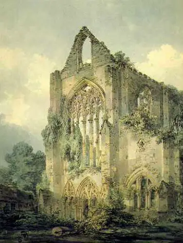 tintern abbey Turner Wales Ruine Ruin 