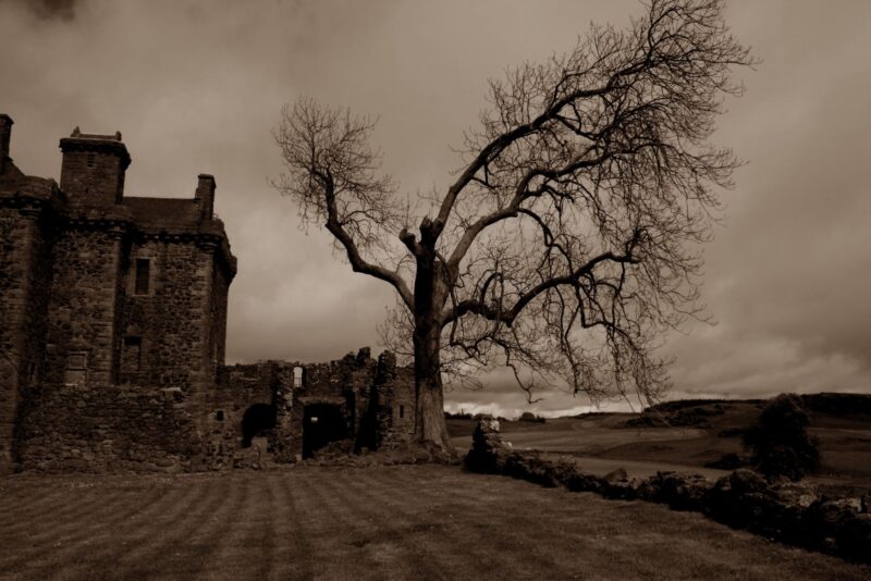 balvaird castle Ruin Ruine