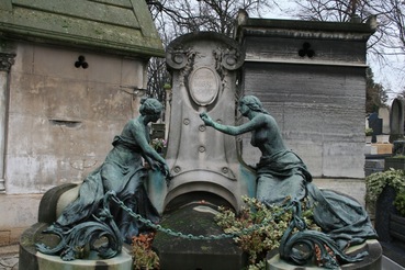 Friedhof Père Lachaise in Paris