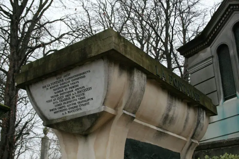 Cimetiere Pere Lachaise Friedhof Paris Chopin Balzac Rossini
