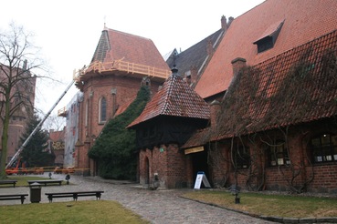 Marienburg (heute Malbork), der Haupstitz des Deutschen Ordens