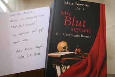 Mit Blut signiert – ein Caravaggio-Roman