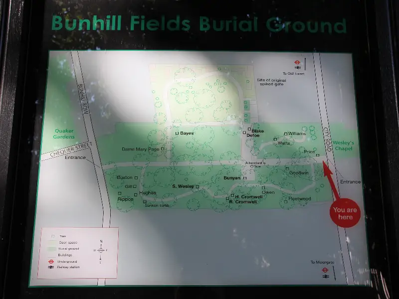 Bunhill Fields Cemetery