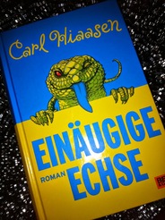 „Einäugige Echse“ von Carl Hiaasen