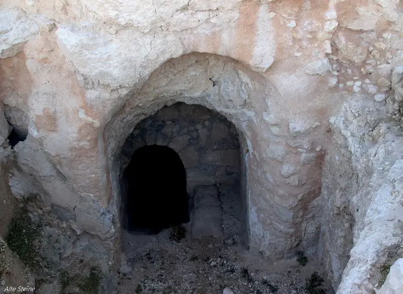 Unterirdische Gänge in Israel, Ruinen in Israel, Ruinen bei Bethlehem, Ruinen bei Jerusalem