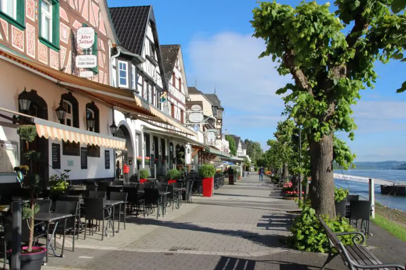 Bad Breisig, Rheinpromenade, Sehenswerte Städte am Rhein