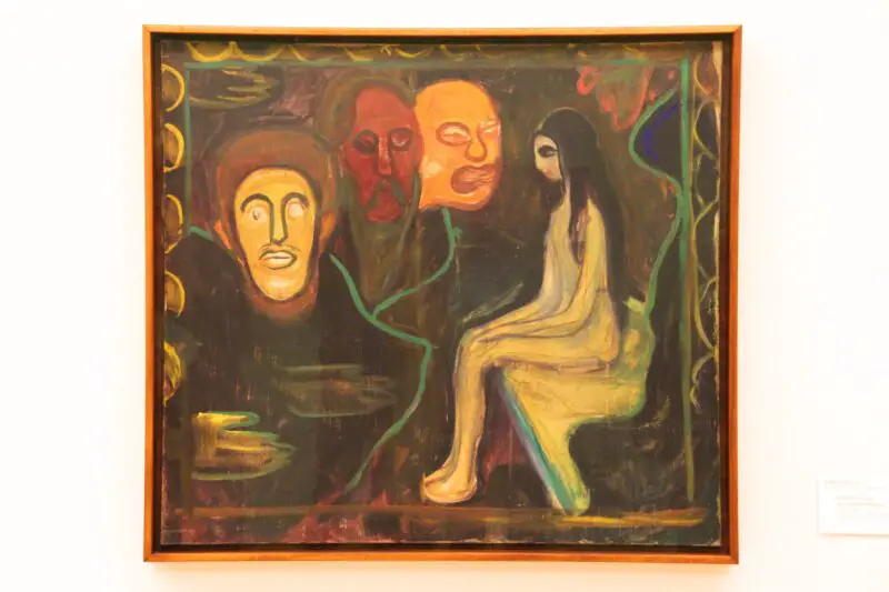 Verstecktes Gemälde von Munch, Unbekanntes Gemälde von Munch
