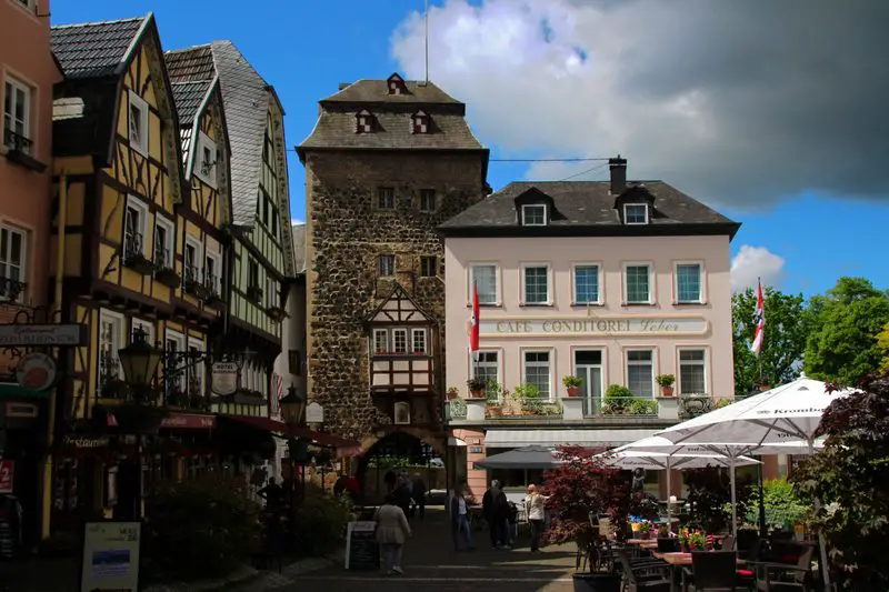 Schöne Städte am Mittelrhein