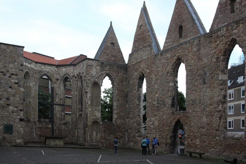 Ruine und Mahnmal der Aegidienkirche in Hannover
