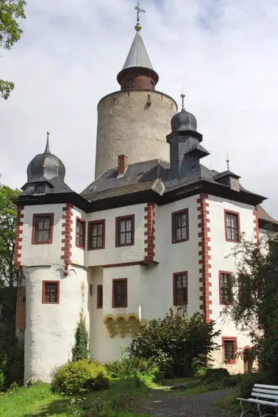 Renaissance Schloss in Thüringen, Burg Posterstein, Burg in Thüringen, Burg in Sachsen