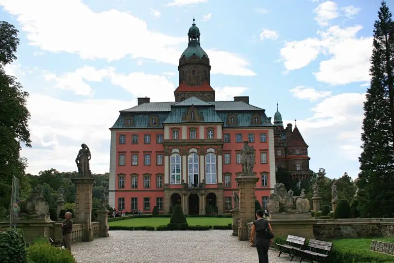 Schloss Fürstenstein in Waldenburg, Schloss Ksiaz, Schloss in Schlesien