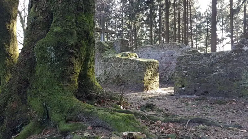 Kirchenruine Ostwestfalen, Ruine im Teutoburger Wald