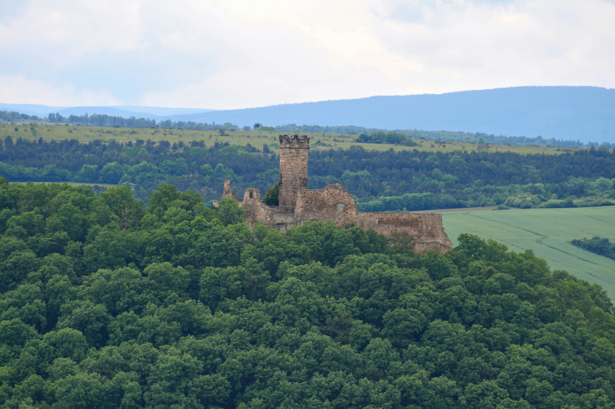 Die Drei Gleichen drei Burgen in Thüringen Burgdame