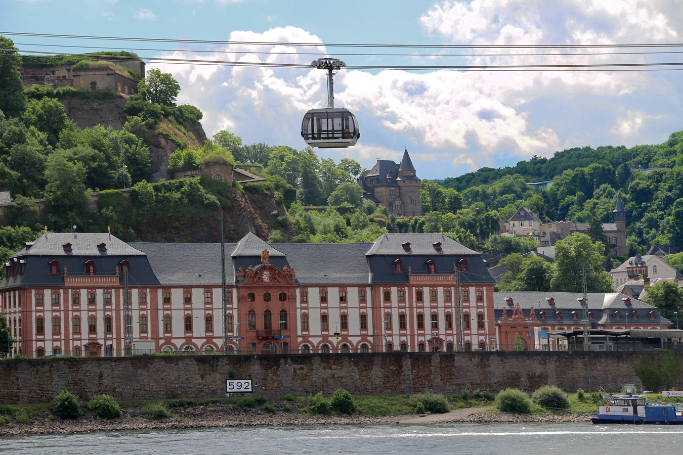Ausflugsziele in Koblenz, Sehenswert in Koblenz, Koblenz Sehenswürdigkeiten, Festung Ehrenbreitstein, Seilbahn Koblenz 