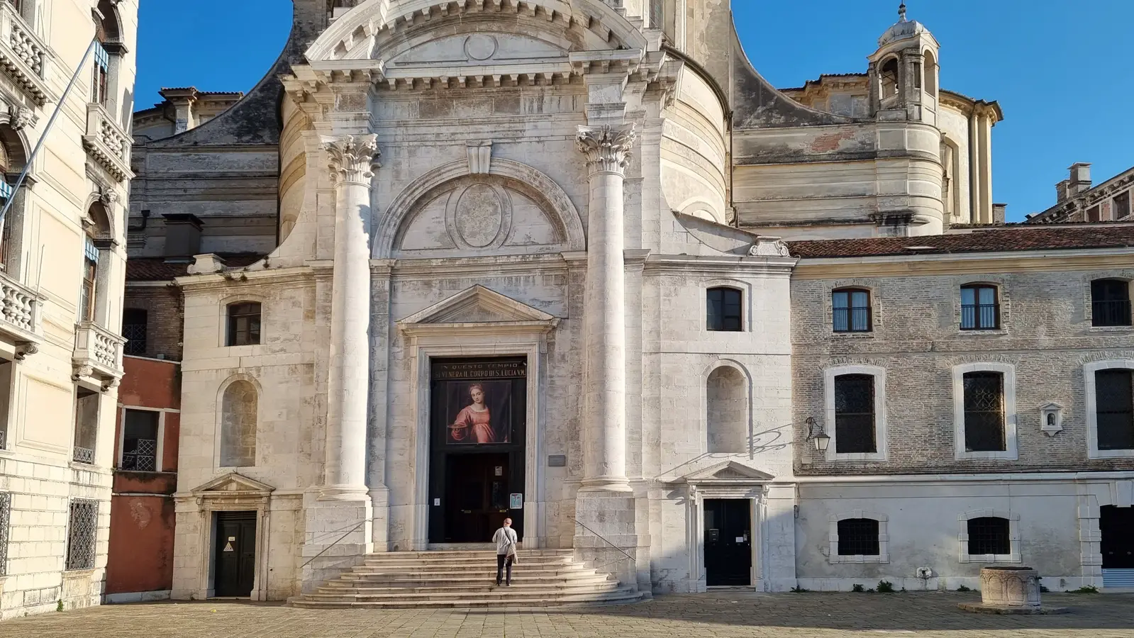 Kirche Santa Geremia et Lucia in Venedig, Kirche der Heiligen Lucia, Leiche der Heiligen Lucia, geheimnisvolles Venedig, Kirche mit Mumien 