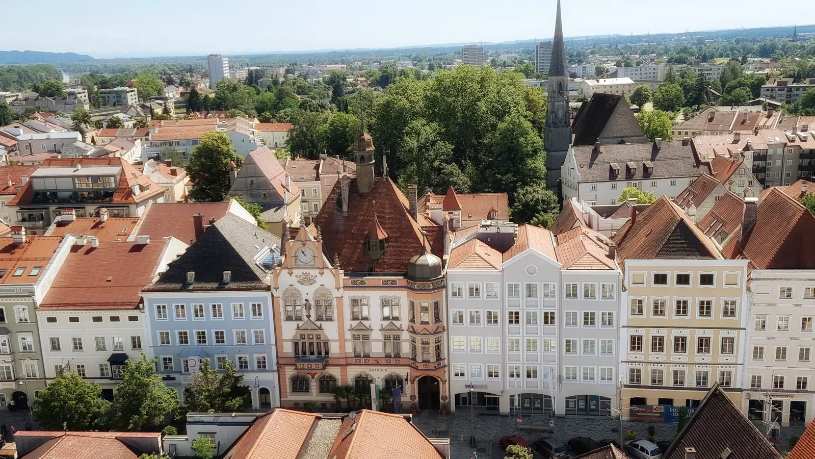 Sehenswerte Städte in Oberösterreich, schöne Grenzstädte an der deutschen Grenze