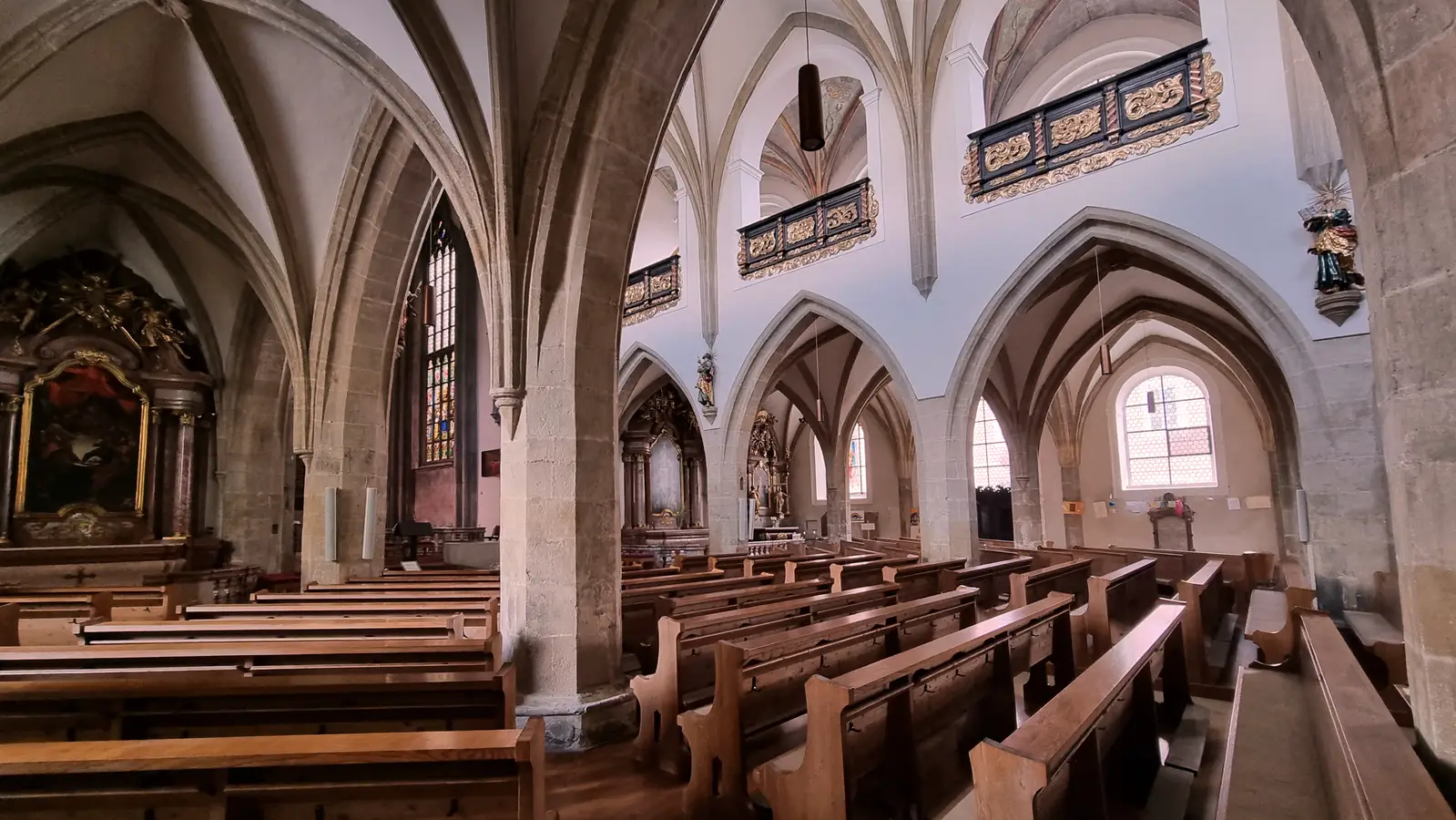 Stadtpfarrkirche ist eins der Sehenswürdigkeiten Tipps für Freistadt 