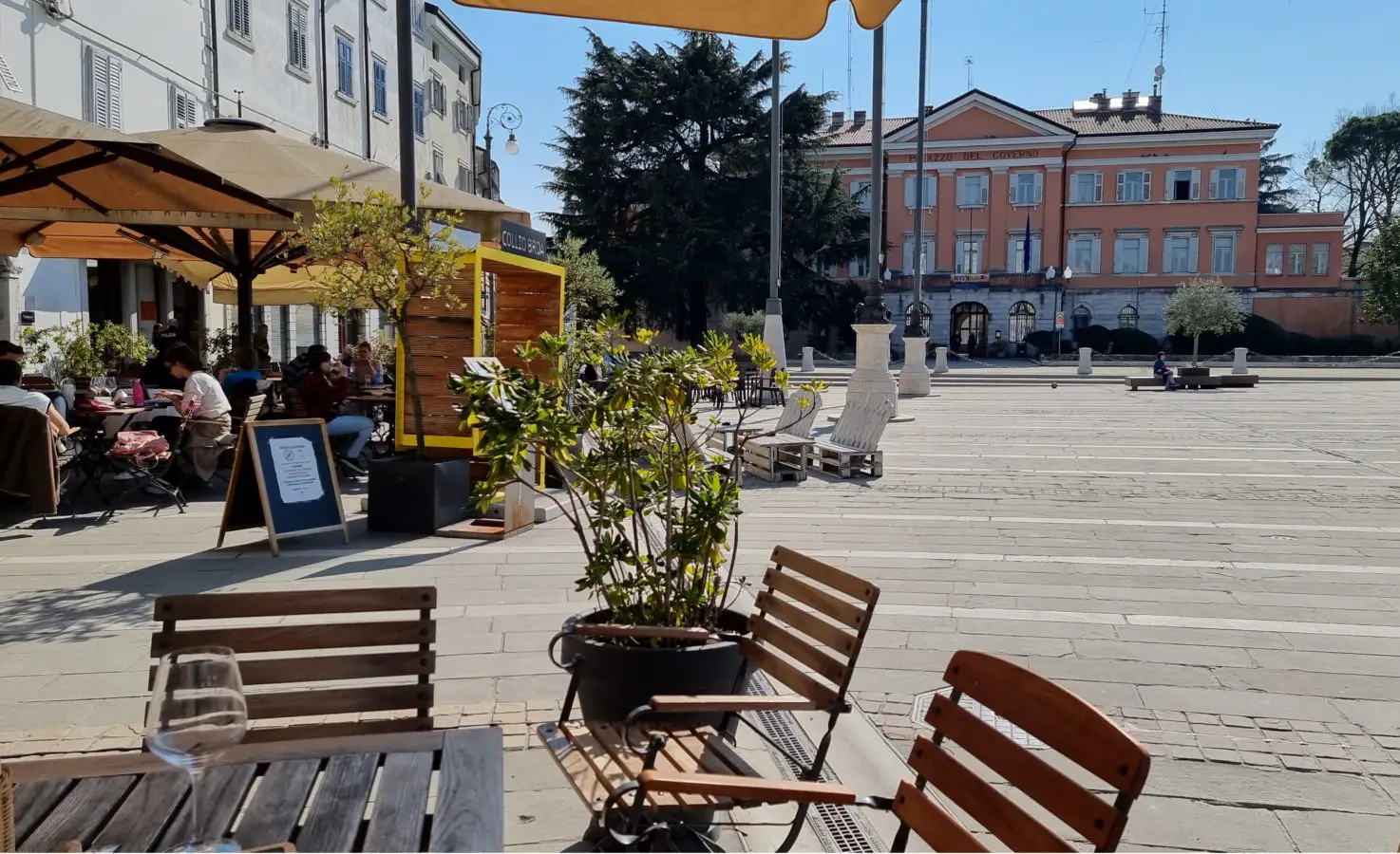 Sehenswürdigkeiten von Goricia - der Marktplatz