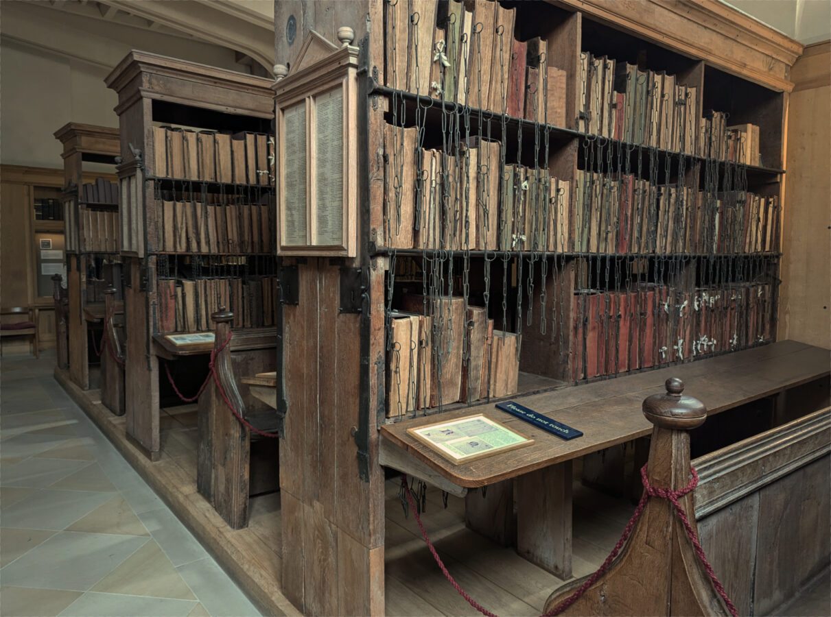 DieKettenbibliothek von Hereford zählt zu den wichtigsten Sehenswürdigkeiten von Hereford. 