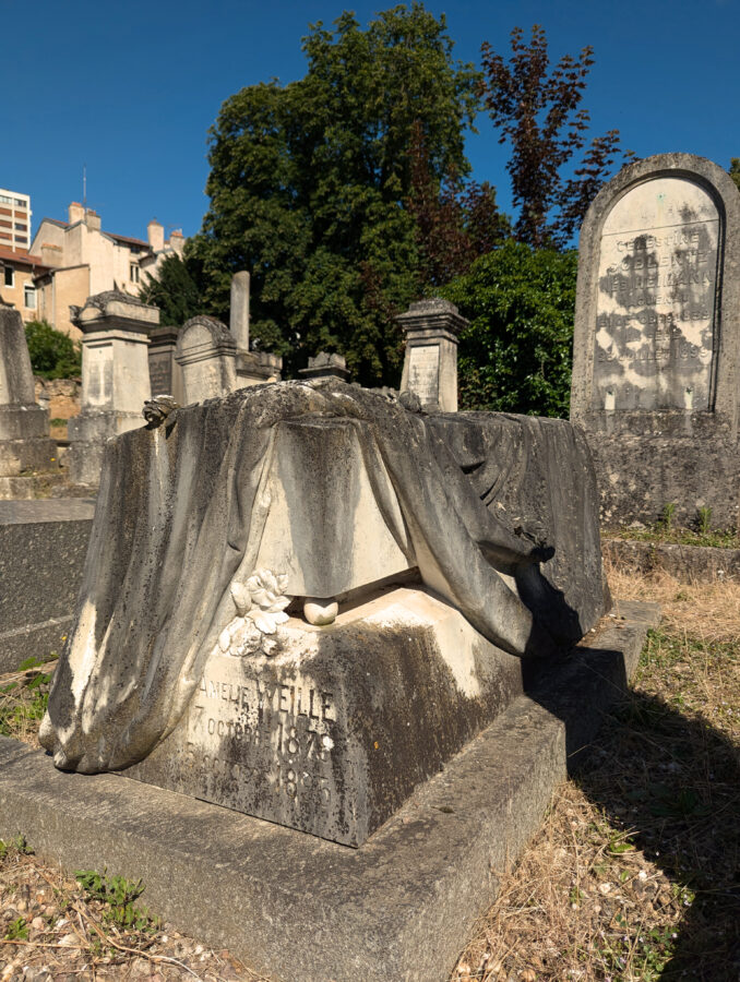 alter Friedhof Nancy, 
Jüdischer Friedhof in Nancy