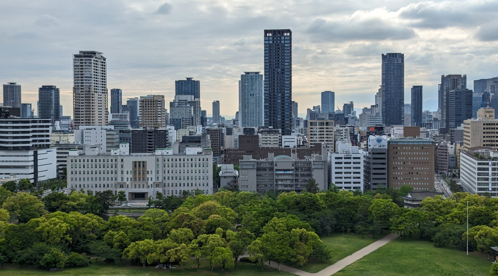 Hochhäuser in Osaka 