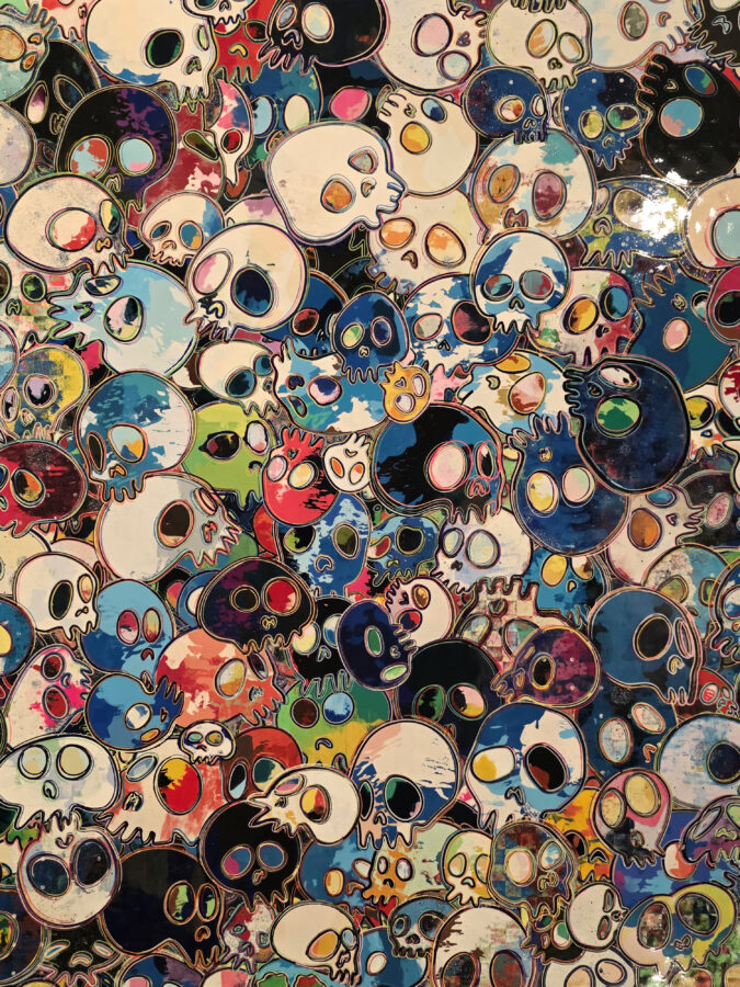 Love you for Infinity - Niki, Kusama, Murakami
Schädel von Takashi Murakami