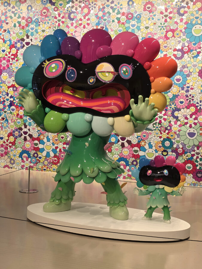 Love you for Infinity - Niki, Kusama, Murakami
Die bunten Blumen sind das Markenzeichen des Künstlers Takashi Murakami.